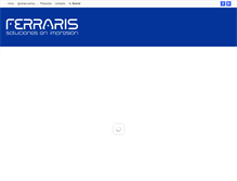 Tablet Screenshot of ferraris.com.ar